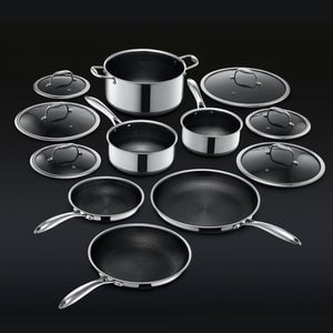 HexClad Hybrid Perfect Pots & Pans Set (12PC)